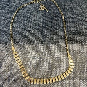 Elegant Gold and Silver Necklace